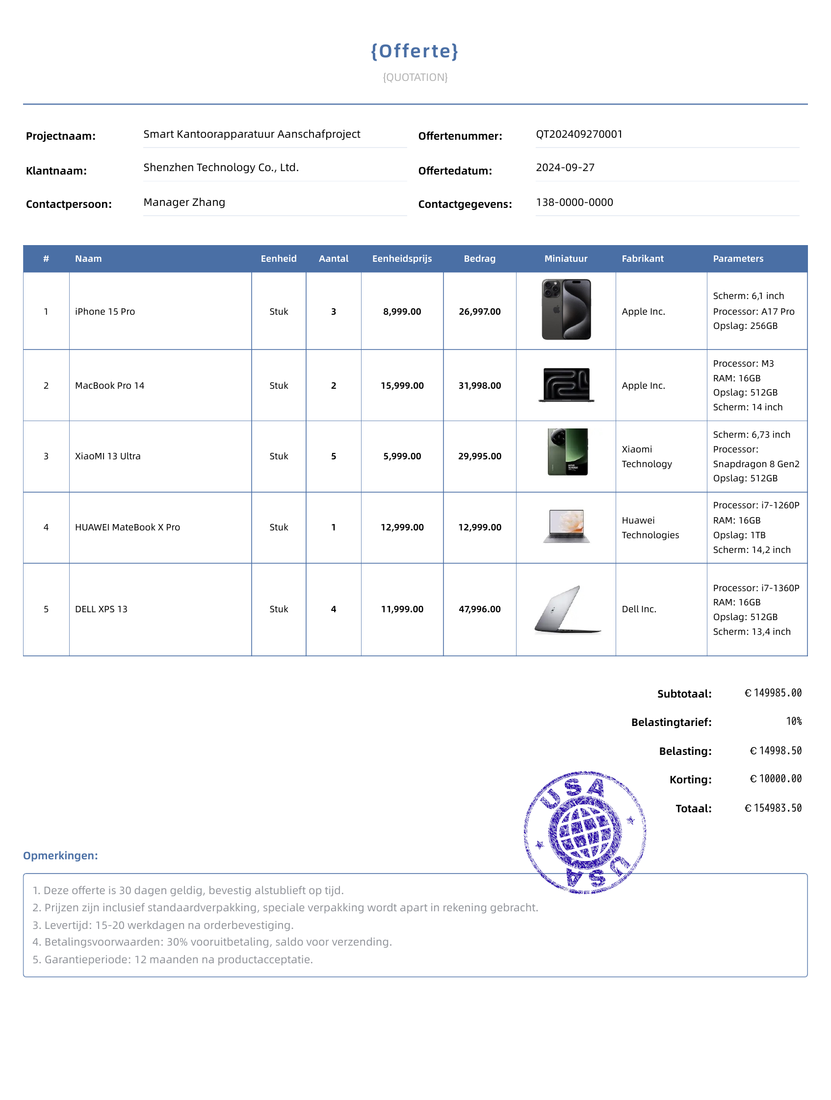 Zee mist blauw模板