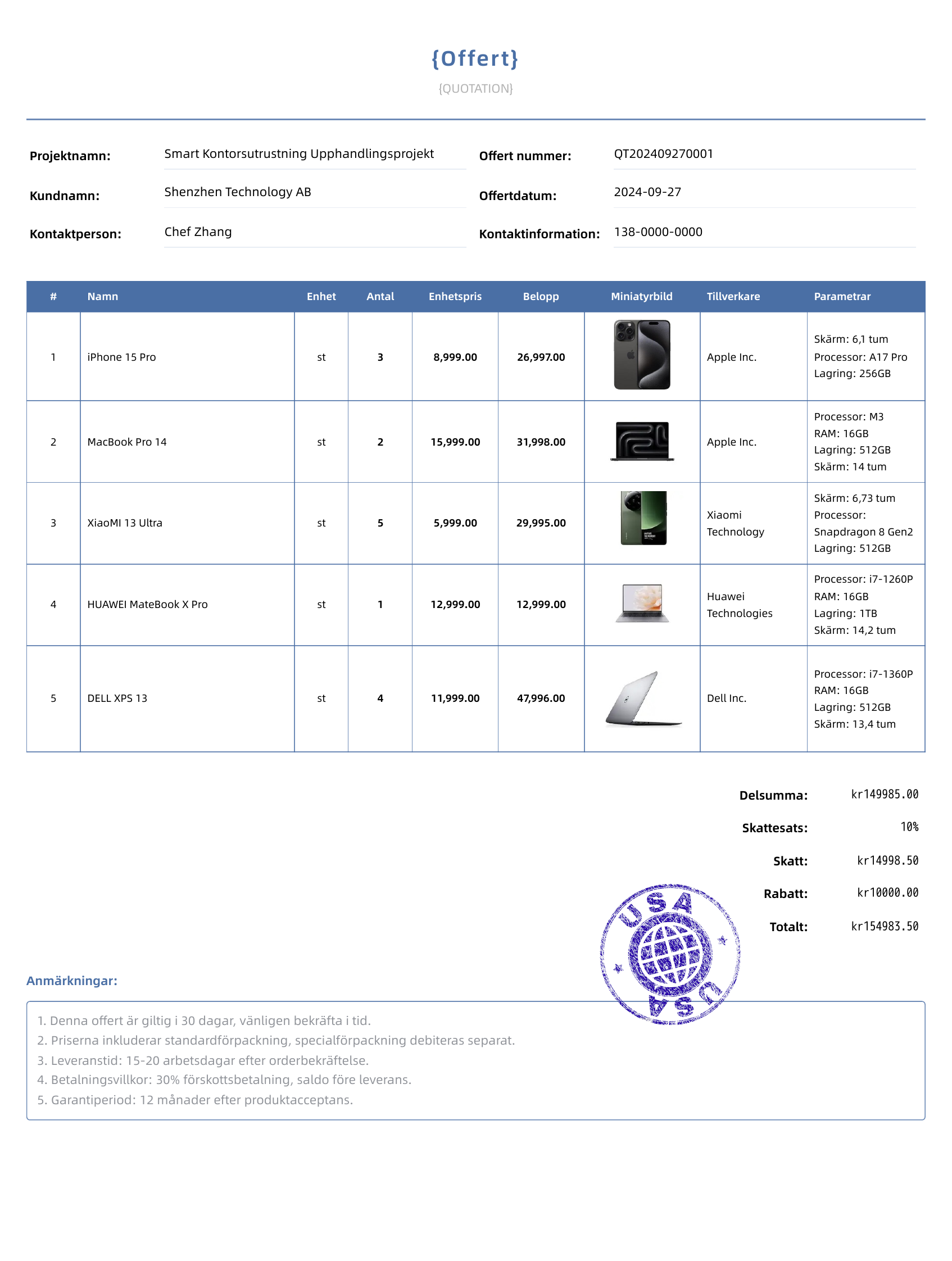 Havsdimma bl&aring;模板