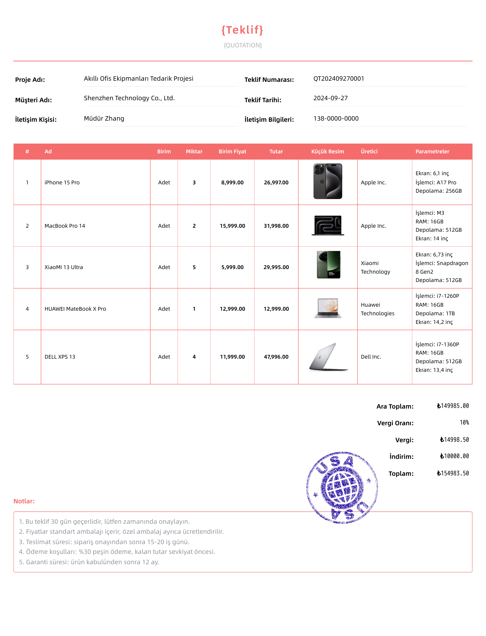 Mercan kırmızı模板