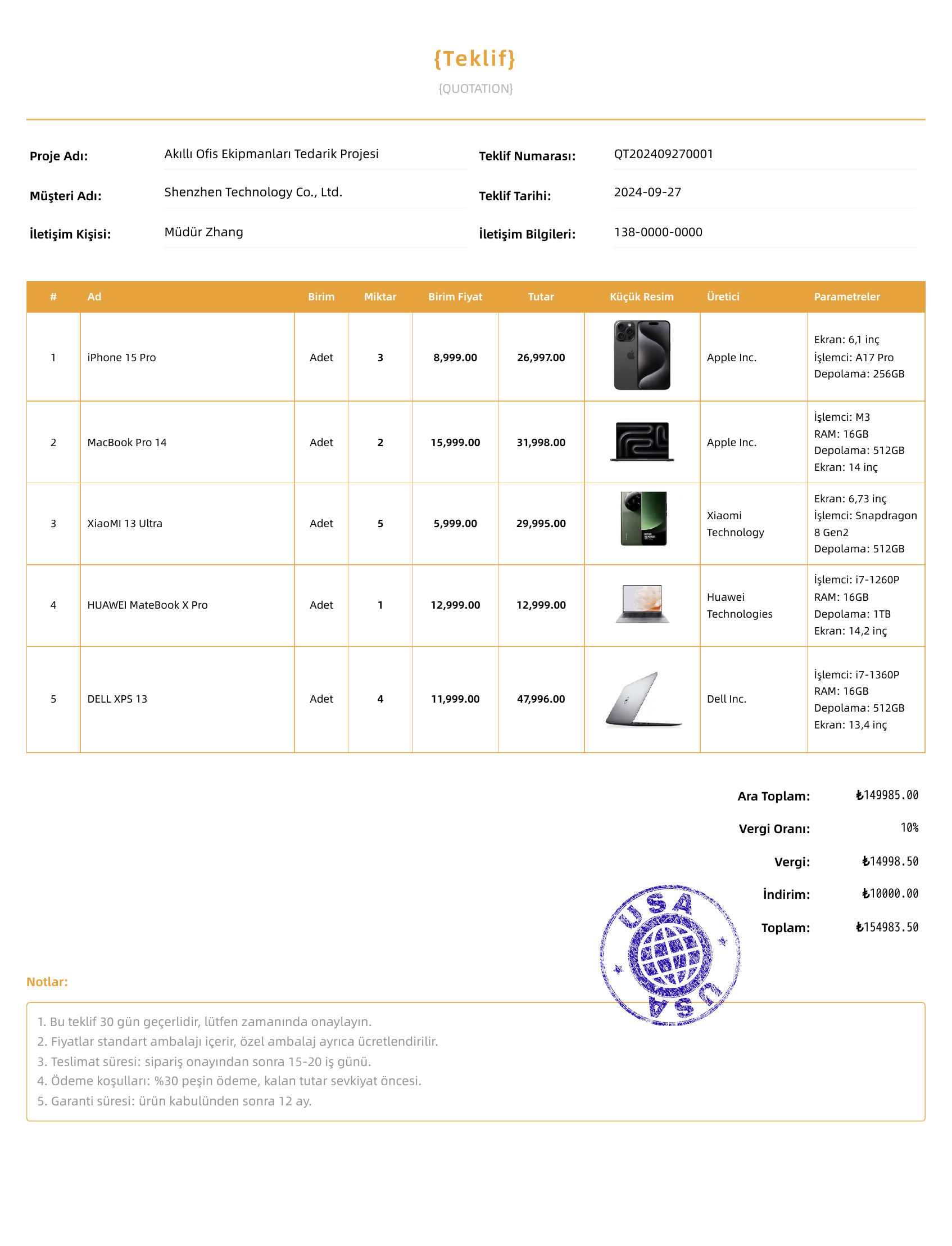 Kehribar turuncu模板